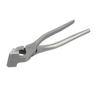 Leather Plus Straight Clamp Pliers 38Mm for Edge Steel Fixed Jaw Tool for Purse Handbag Belt Strap Craft Making Stainless Leather for Edge Flattening Press(A)