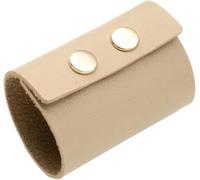 Leather Ponytail Holder, Handmade Durable Material, Lightweight Comfortable Design, Adjustable Size, Non-Slip Grip, Photography Props, Formal Event, Social Gathering, Daily Wear Accessory