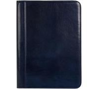 Leather Portfolio Folder A4 Document Case Business Padfolio Organizer Folio - Time Resistance