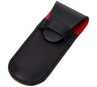 Leather Pouch - Black, Medium