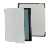Leather Protective Cover for BOOX Note Air 4 C 10.3 inch Magnetic Protective Cover Drop and Dust-proof Protection Simple Solid Color Protective Sleeve Shell Accessories (Light Gray)