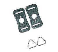 Leather Protector Cover Camera Belt Split Hook Connector DSLR Shoulder Belt Triangle with Leather Cushion for Camera Body