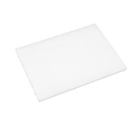 Leather Punch Pad,White Plastic Leathercraft Punching Board Noise Reduction Shock Absorption for Hole Punches
