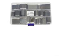 Leather Punch Set with 55 Hardened Steel Punches for Crafting and Small Product Repairs (E)