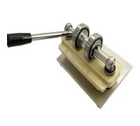 Leather Punching Machine, Manual Embossing Tool, 100x140mm for PU Die Cutting, Mold Stamping, Crafts DIY, Max Inlet 155mm, Versatile for Various Patterns