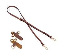 Leather Purse Straps Crossbody Replacement Straps,sesameless Leather Purse Straps Replacement,Adjustable Shoulder Strap with No Punch Bag,Extra Strap Accessories for Longchamp Mini Bag strap