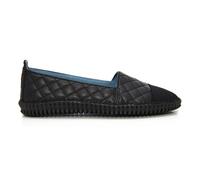Leather Quilted Espadrilles Women El Cielo Ava Noir 39