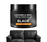 Leather Recoloring Balm for Couch - Premium 50g Restoration Cream, Leather Dye and Conditioner, Scratch Repair with Soft Finish | Daily Use Furniture Car Interior Boot Purse Jacket