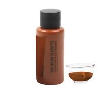 Leather Recoloring, Leather Edge Coat Finishing,Manual Restoration Leather Oil - 30ml Repair Oil, Color Restorer, Edge Coat Finish, Protective Dressing, Solution, Dark brown, Consulte la descripción