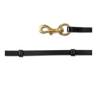 Leather reins for horse with snap hook Waldhausen Island