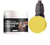 Leather Repair Balm, Dust Removing 120 g with Nourishing Effect, Leather Care Cream for Home Use, for Car Seat, Jackets, Shoes, Bag, Couch