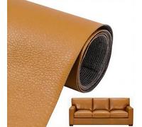 Leather Repair Kit Patch Kit, 60 x 137 cm, Self-Adhesive, Self-Adhesive PU Film, Faux Leather Sold by the Metre, Faux Leather Repair Kit for Couch, Car Seat, Sofa, Furniture, Leather Repair Jackets