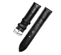 Leather Replacement Bands for Omega Seamaster De Ville Speedmaster | Genuine Adjustable Watch Straps Stainless Steel Buckle Casual Men Women