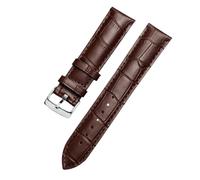 Leather Replacement Bands for Omega Seamaster De Ville Speedmaster | Genuine Adjustable Watch Straps Stainless Steel Buckle Casual Men Women