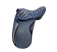Leather Ride English saddle NEW Quality Black Leather Icelandic dressage treeless Saddle