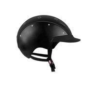 Leather riding helmet on the sides and suede in the middle Casco Master 6