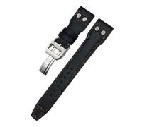 Leather Rivet Watchband Compatible With IWC | Leather Rivet, Vintage Pilot Style, Compatible With IWC Pilot
