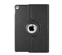 Leather Rotate 360° Stand Case For Apple iPad 10.2 9th 8th 7th Generation (2021-2020-2019) and For Apple iPad Pro 10.5 (2017) and For Apple iPad Air 3 (2019) (Black)