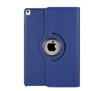 Leather Rotate 360° Stand Case For Apple iPad 10.2 9th Gen 2021 8th Gen 2020 & 7th Generation 2019 (BLUE)