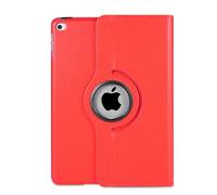Leather Rotate 360° Stand Case For Apple iPad Air 1st Air 2nd 9.7 2017/2018 5th & 6th Generation (RED)
