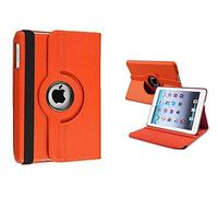 Leather Rotate 360° Stand Case For Apple iPad mini 1,2,3 Generation (ORANGE)