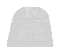Leather Round Corner Ruler Acrylic Handmade Circle Corner Stitching Template