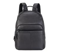 Leather Rucksack Backpack - Genuine Cowhide Laptop Bag 15.6” - Vintage Travel Shoulder Backpack for Men & Women - 21L Unisex Daypack with Hidden Pocket & Adjustable Straps