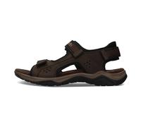 Leather Sandal - male - Bugatti - Flat Sandals - Brown - 10 UK - Shoes 10 UK
