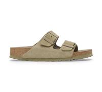 Leather sandals Birkenstock Arizona Suede Vert 39