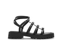 Leather sandals - female - Marc Jacobs - Flat Sandals - Black - 6 UK - Shoes 6 UK