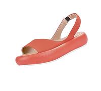 Leather Sandals For Women Solid Color Flat Sandals Fish Mouth Open Toe Soft Sandal Slingback Buckle Slip On Sandal Shine Straps Casual Shoes Comfort Fit Walking Shoes Fashion Open Back Sandalen