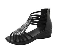 Leather Sandals For Women Wide Fit Trainers Ladies Comfy Sliders For Women Silver Strappy Sandals Lady Black Slip Shoe Girls Size 5 Adult Womens Sliders Size 5 Uk Flat White 4