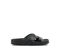 Leather Sandals - male - Tom Ford - Sliders - Black - 7 UK - Shoes 7 UK