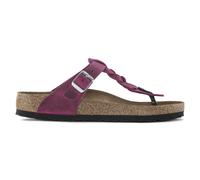 Leather sandals oiled woman Birkenstock Gizeh Oiled Rose 41 Étroit