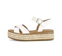 Leather sandals woman Gabor Nappa Nava Beige 41