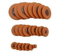 Leather Saxophone Pads for Alto Sax, Sheepskin Plastic Cushions Sound Hole Pad for Repair 1set