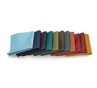Leather Scraps - Pieces of Leather in Color Ideal for Craft Works, Extra Large, Quality Genuine Leather, Repair Bags, Textiles, Covering, Decoration, 2.2lb (1kg), Various Shades, Format A6