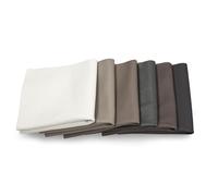 Leather Scraps - Pieces of Leather in White Ideal for Craft Works, Extra Large, Quality Genuine Leather, Repair Bags, Textiles, Covering, Decoration, 2.2lb (1kg), Various Shades, Format A4
