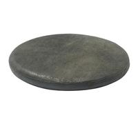 Leather Seat Pads for Round Chairs, 12/14/16/18 Inch Office Kitchen Dining Chair Cushions Pads, 1.8 Inch Thick Memory Foam Seat Cushions Waterproof and Removable Cover (A 30cm/12in(2 pack))