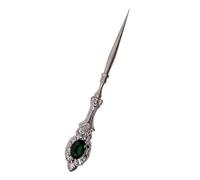 Leather Sewing Awl with Metal Handle Stainless Steel Sewing Awl for Leather Fabric Stitching and Puncturing Embroidery Tool
