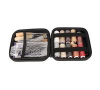 Leather Sewing Kit, Leather Working Tools Set with Waxed Thread Needles Scissors for DIY Craft Wallets Handbags, Multipurpose Leathercraft Accessories for Beginners and Experts