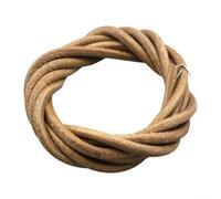 Leather Sewing Machine Belt for Vintage Foot-Operated Machines - Compatible with Butterfly, Trapeze & Bee Models - 1.73 m × 5 mm Transmission Belt - Natural