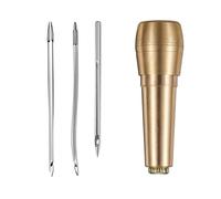 Leather Sewing Needle AWL Tool Set with Metal Handle Canvas AWL Craft Needle Shoes Repair Multifunction Leather