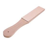 Leather Sharpening Strop DoubleSided Cutter Strop With Ergonomic Handle For Woodworking Chisels And Honing Tools
