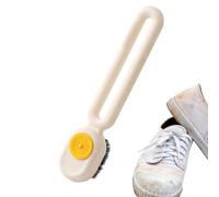 Leather Shoe Cleaner - Gentle Sneaker Cleaner | 2 in 1 Sneakers Brush with Efficient Stain Removal, Sneaker Cleaning Kit with Sturdy Design, Shoes Care Kits, Shoes Cleaning Tool for Daily Travel