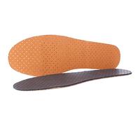 Leather Shoe Insoles with Active Carbon Anti Odour Active Fresh Soft Comfort Breathable Shoe Inserts (Size 10 UK / 44 EU)