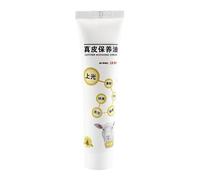 Leather Shoe ,Leather Lacquer for Shoes | Gentle Leather Nursing Cream | Cleansing Shining Cream for Leather Shoes, Suitable for Leather Shoes, Bags, white us, se beskrivning