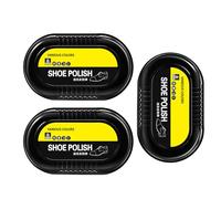 Leather Shoe Polish Sponge - 4.72x2.36x1.57 inches Double-Sided Polish Sponge Brush for Shoes, Time-Saving Solution Soft Sponges Leather Care Tool for Work Area, Travel, Business Trip, Home