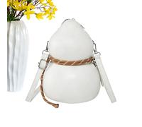 Leather Shoulder Bag, Calabash Sling Handbag, Vintage Shoulder Purse With Adjustable Strap And Spacious Interior, Fashion Accessory, Bag Tool With Easy Carry Function For School Gym