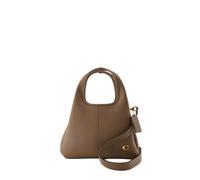 Leather Shoulder Bag - Dark Stone - female - Coach - Handbags - Brown - ONE SIZE - Bags ONE SIZE